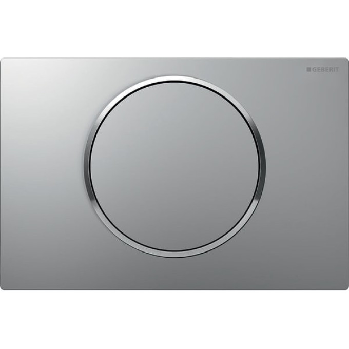 Клавиша смыва GEBERIT SIGMA 10 115,758.JQ.5 матовый хром лакированный