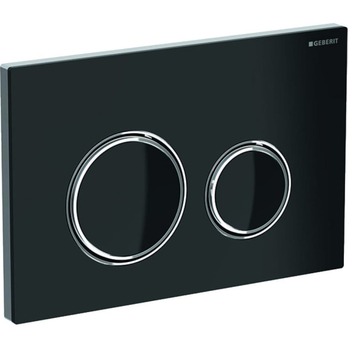 Смывная клавиша GEBERIT SIGMA 21 115,884.SJ.1 черный хром глянец